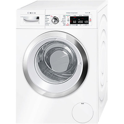 Bosch WAWH8660GB Freestanding Washing Machine with i-DOS and Home Connect, 9kg Load, A+++ Energy Rating, 1400rpm Spin, White Bosch WAWH8660GB Freestanding Washing Machine with i-DOS and Home Connect, 9kg Load, A+++ Energy Rating, 1400rpm Spin, White